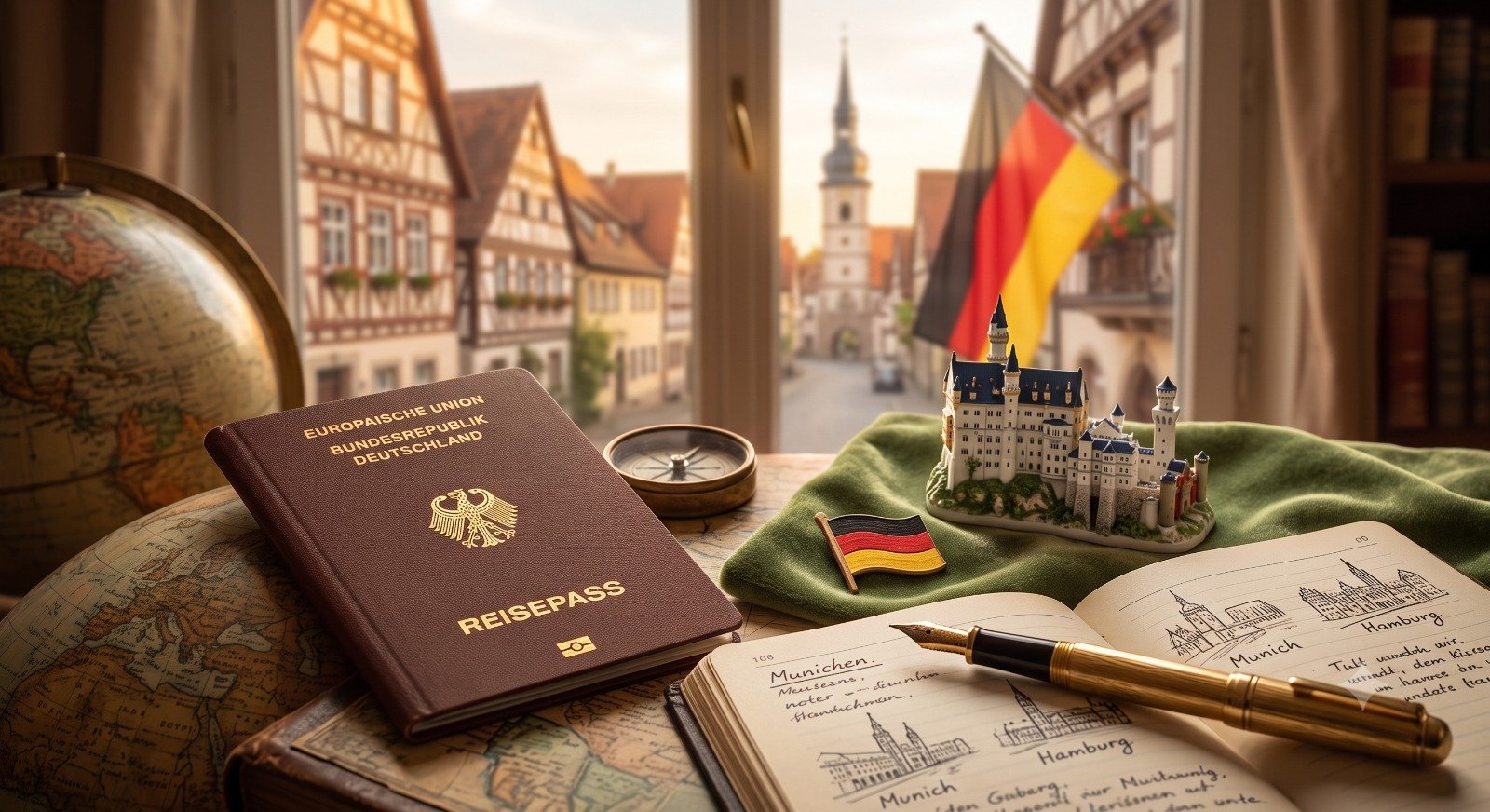 Visa Allemagne by Wenderlux