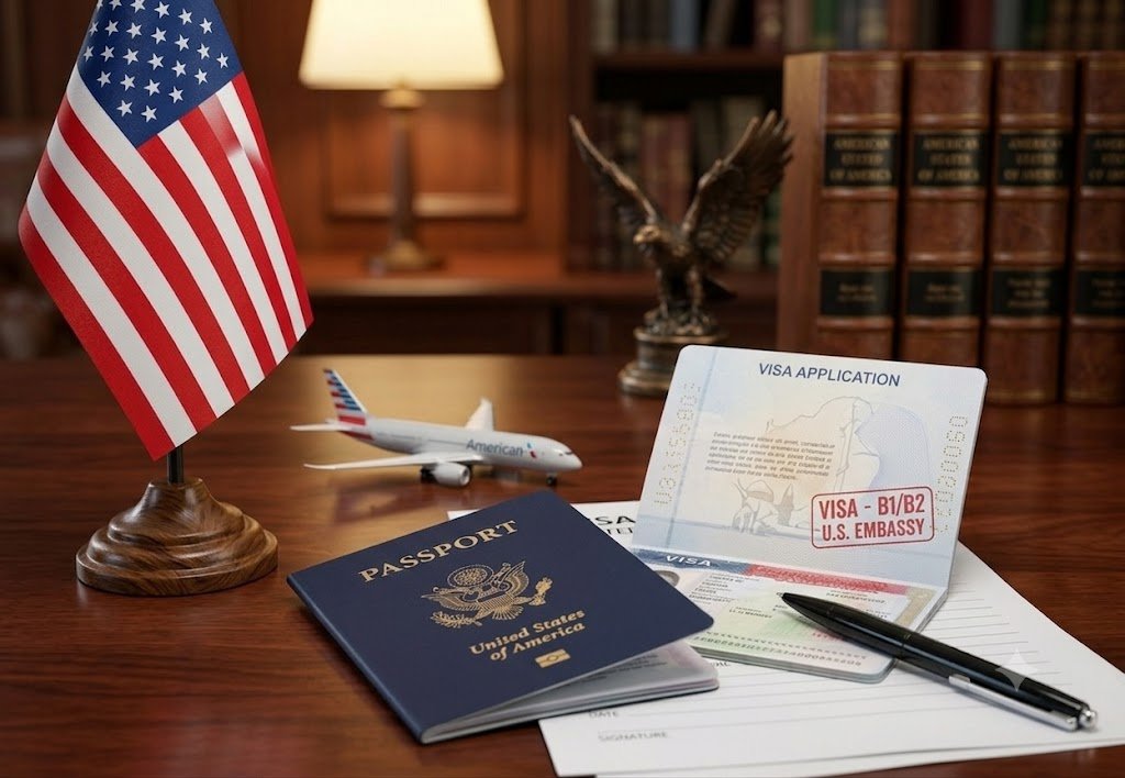 Visa États-Unis by Wenderlux