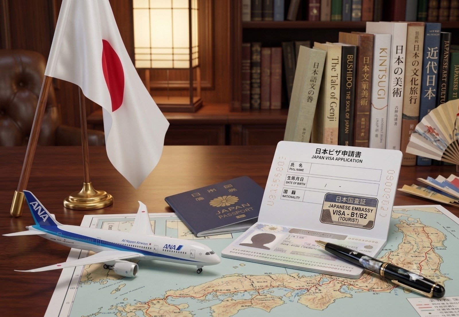 Visa Japon by Wenderlux